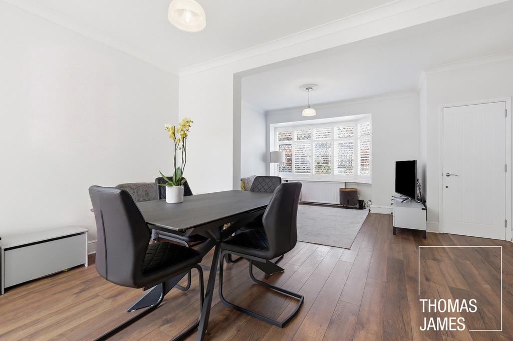Open-plan living area