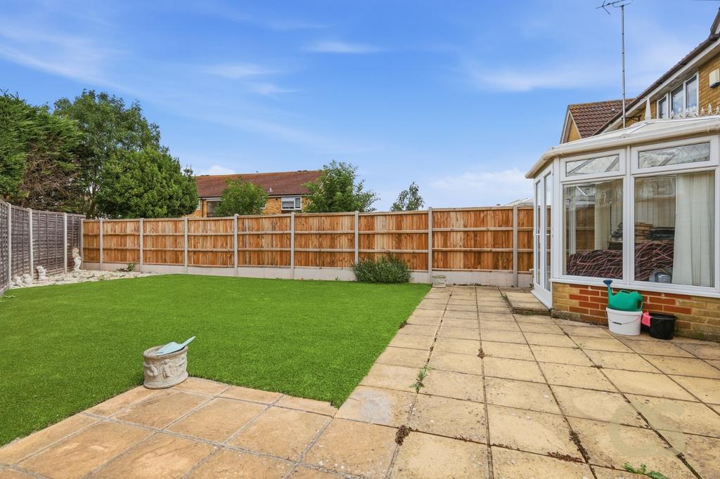Patio view, garden