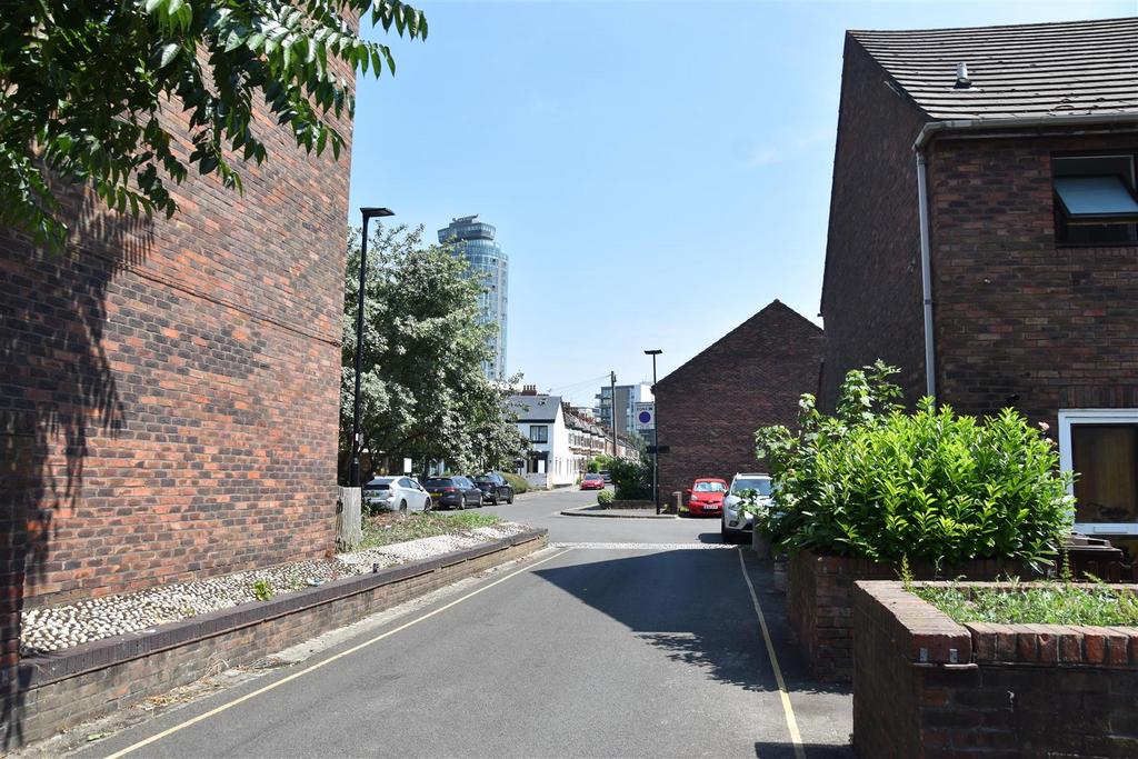 Street scene with property