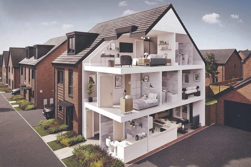 The Harrton - Plot 88 at Kenton Bank Meadows, Kenton Bank Meadows, Kenton Bank Foot NE13
