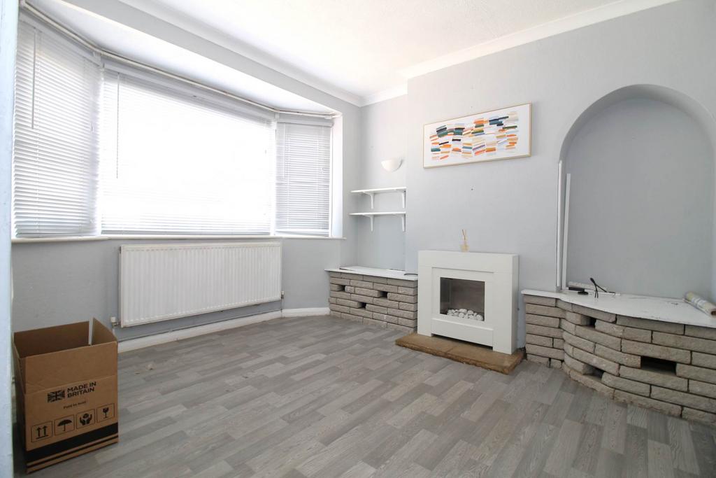 Living room, fireplace