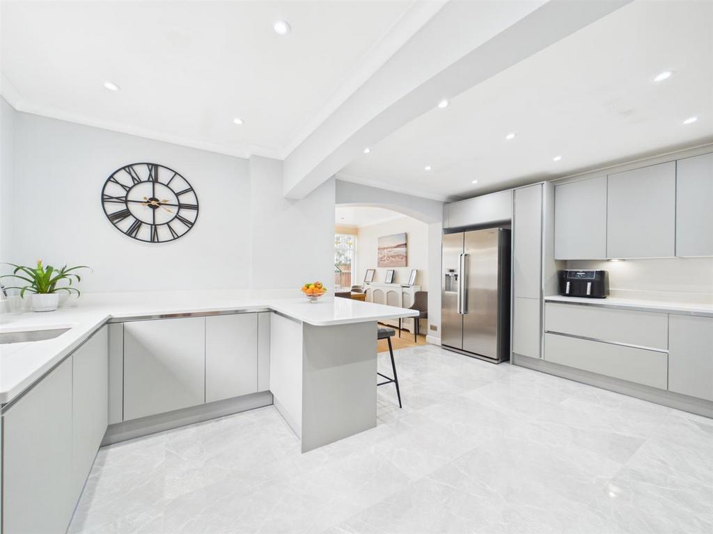 Kitchen, open plan living