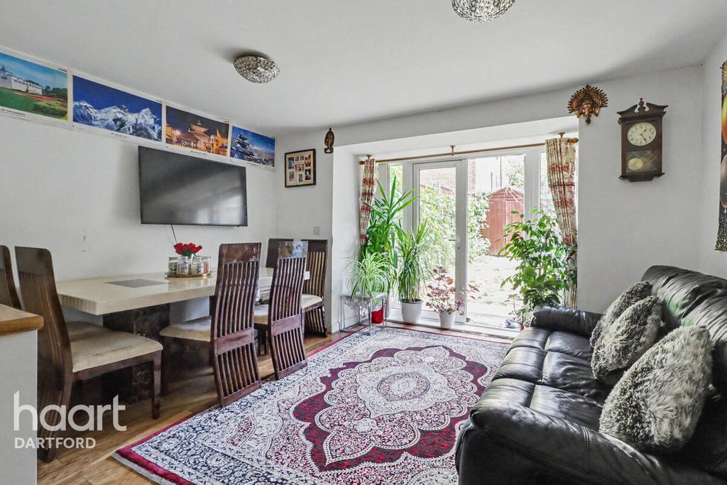 Open-plan living area