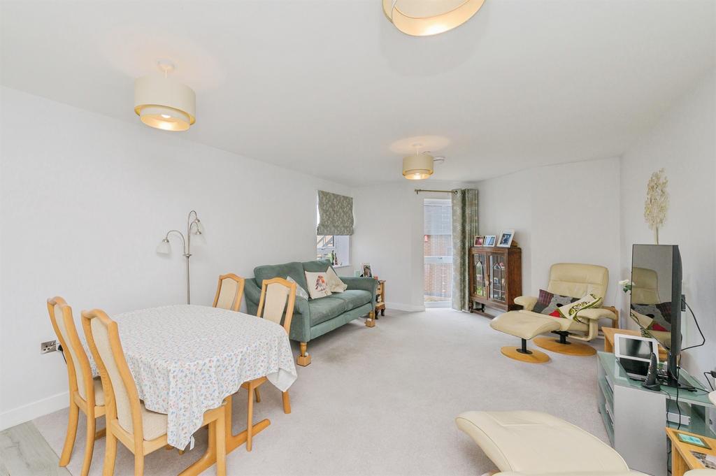 Open-plan living area