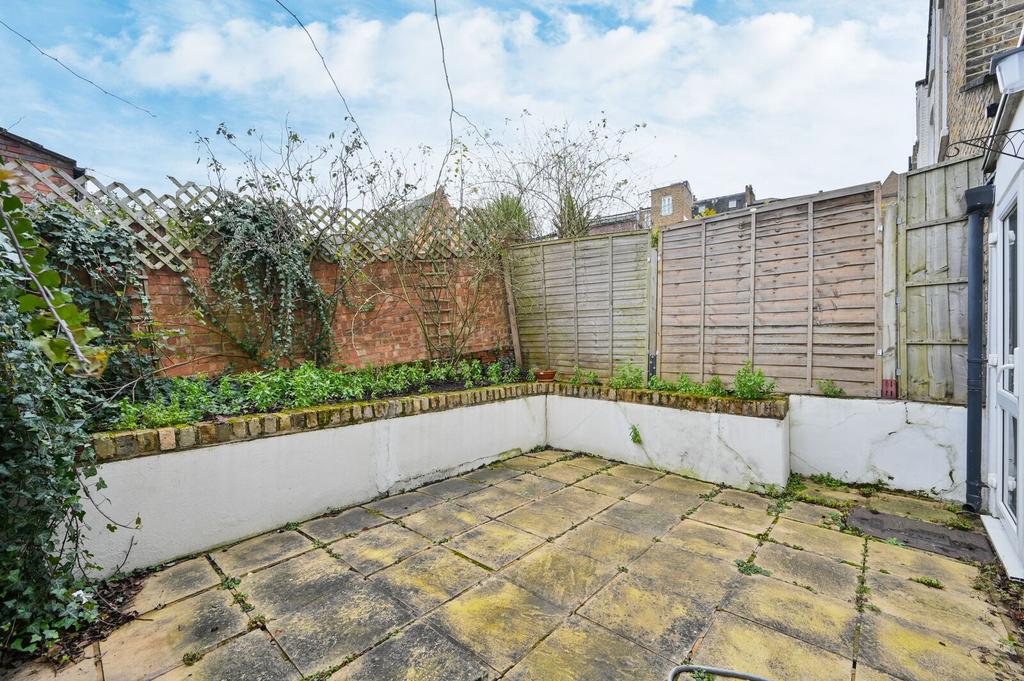Patio view, garden