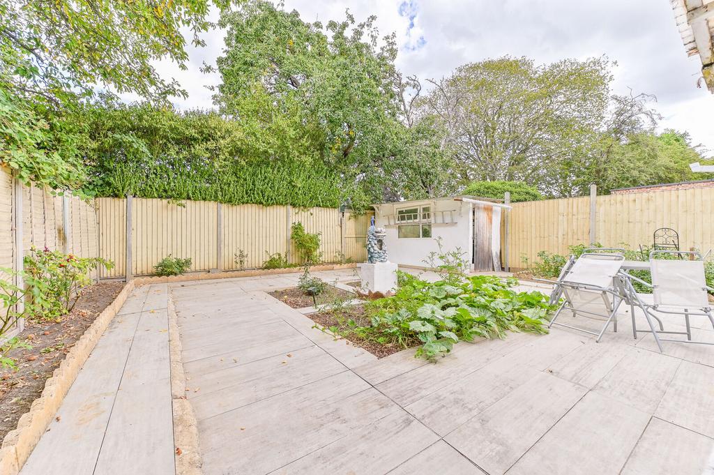 Patio view, garden