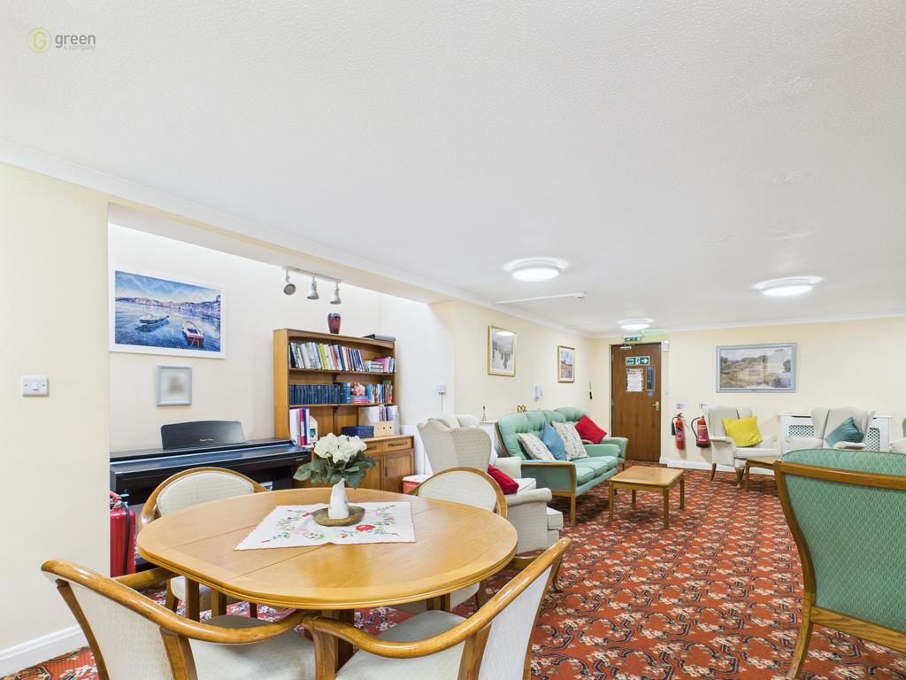 Open-plan living area, open plan living