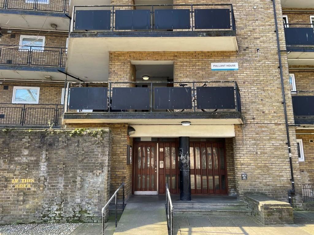 Apartment building facade, block of apartments