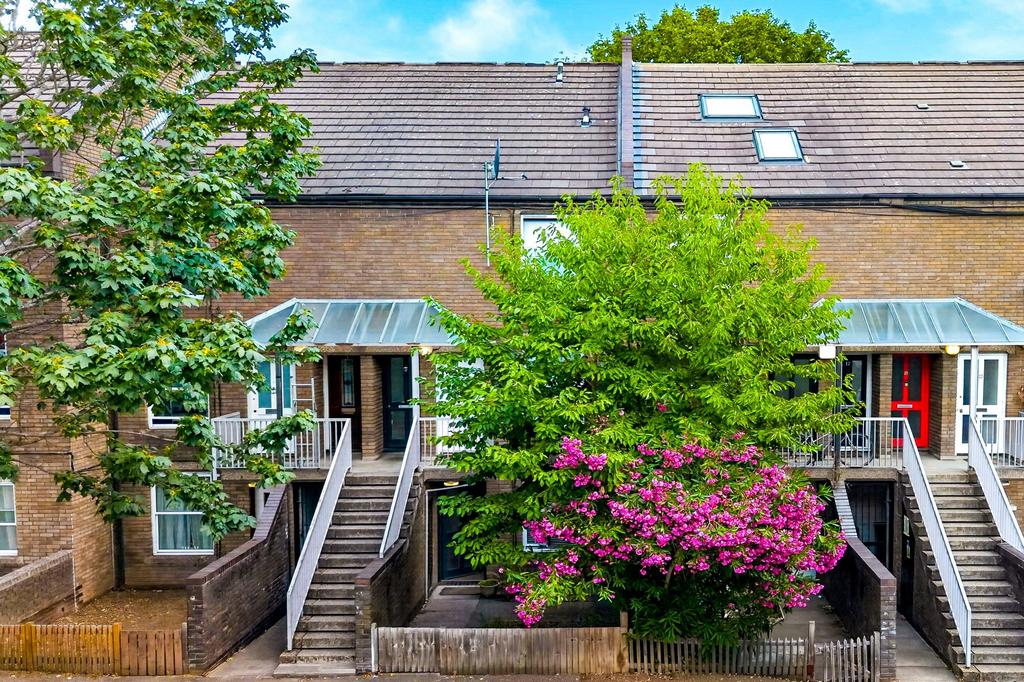 Terraced house exterior