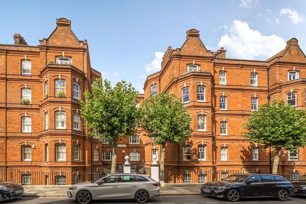 Apartment building facade, block of apartments