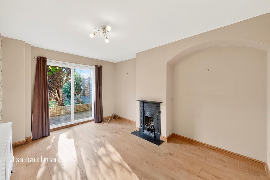 Living room, fireplace