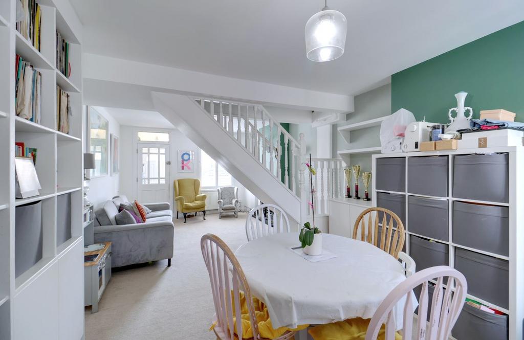 Open-plan living area