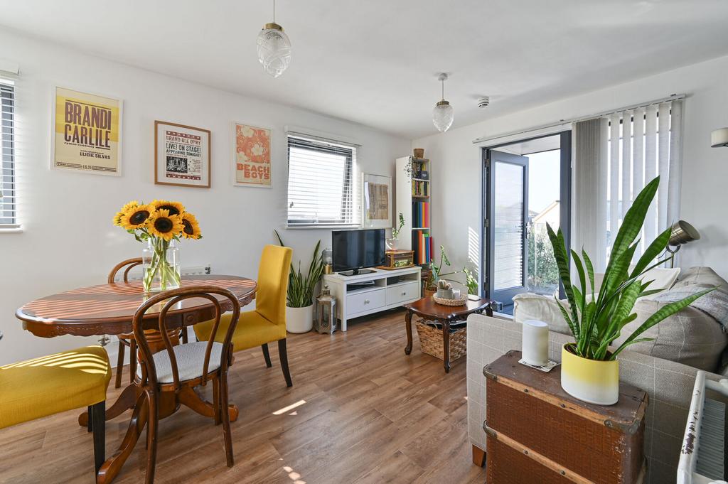 Open-plan living area, open plan living