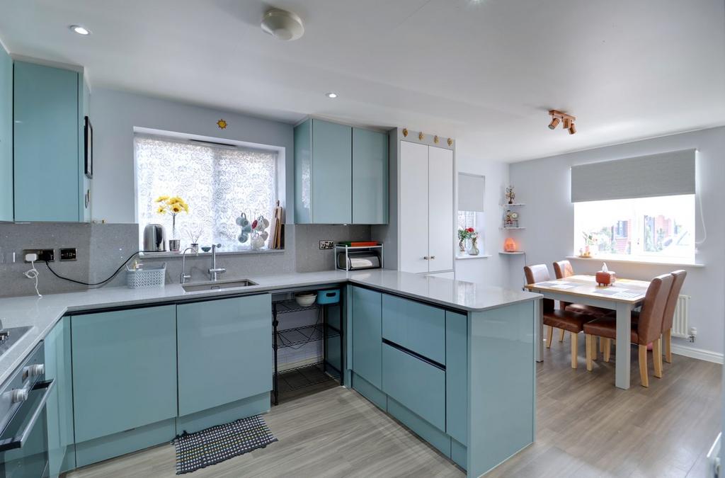 Kitchen, open plan living