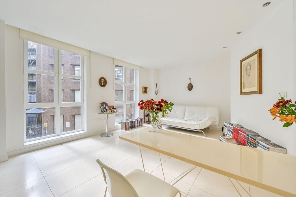 Open-plan living area, open plan living