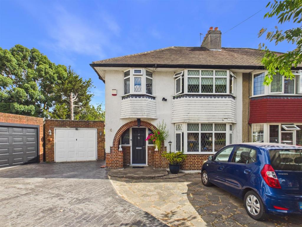 House exterior, off-street parking