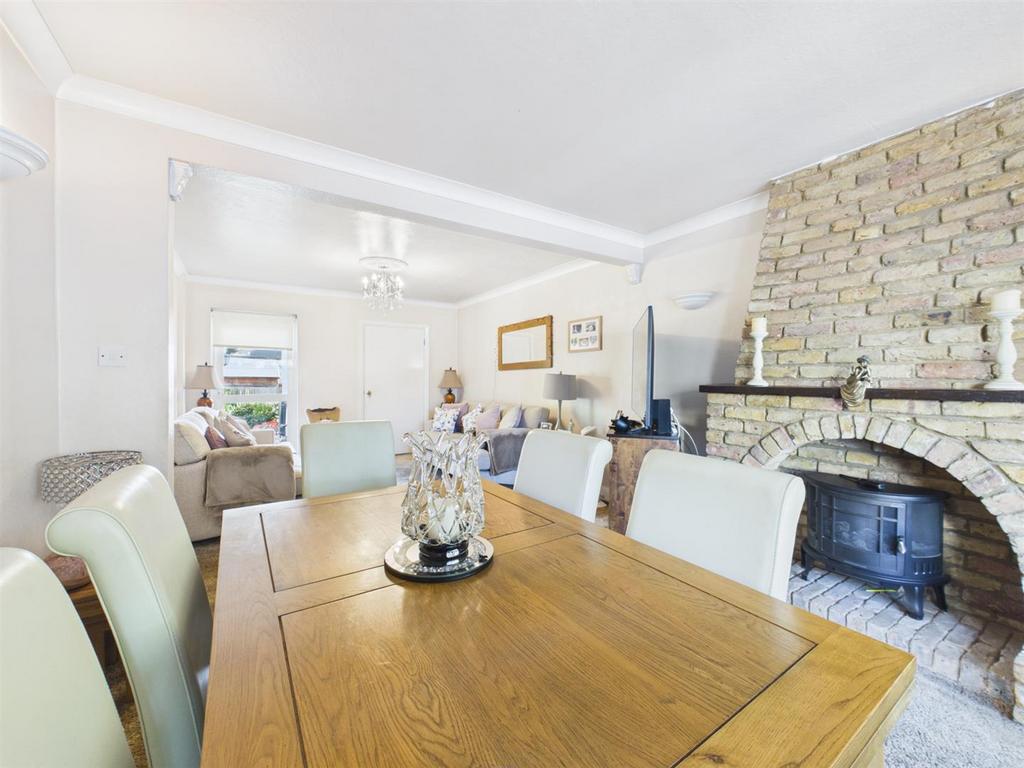 Living room, fireplace
