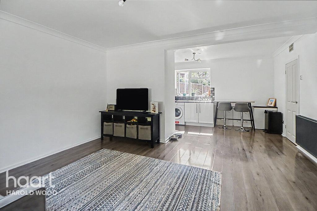 Open-plan living area