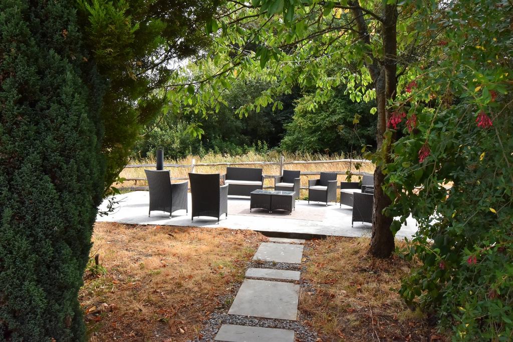 Patio view, garden