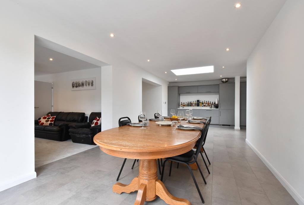 Open-plan living area, open plan living