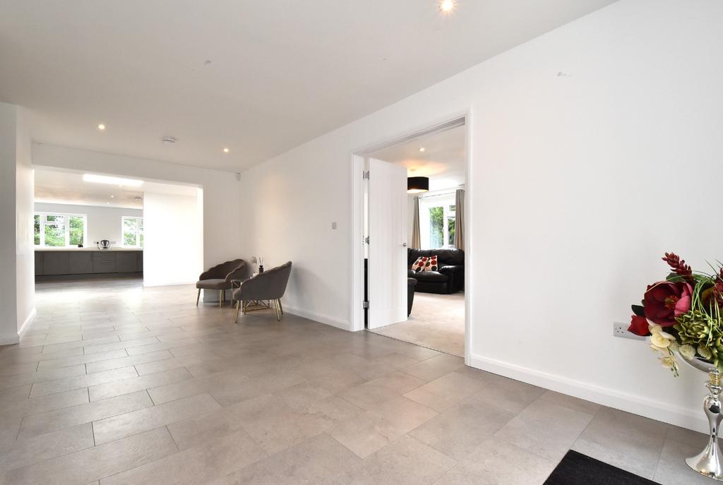 Open-plan living area, open plan living