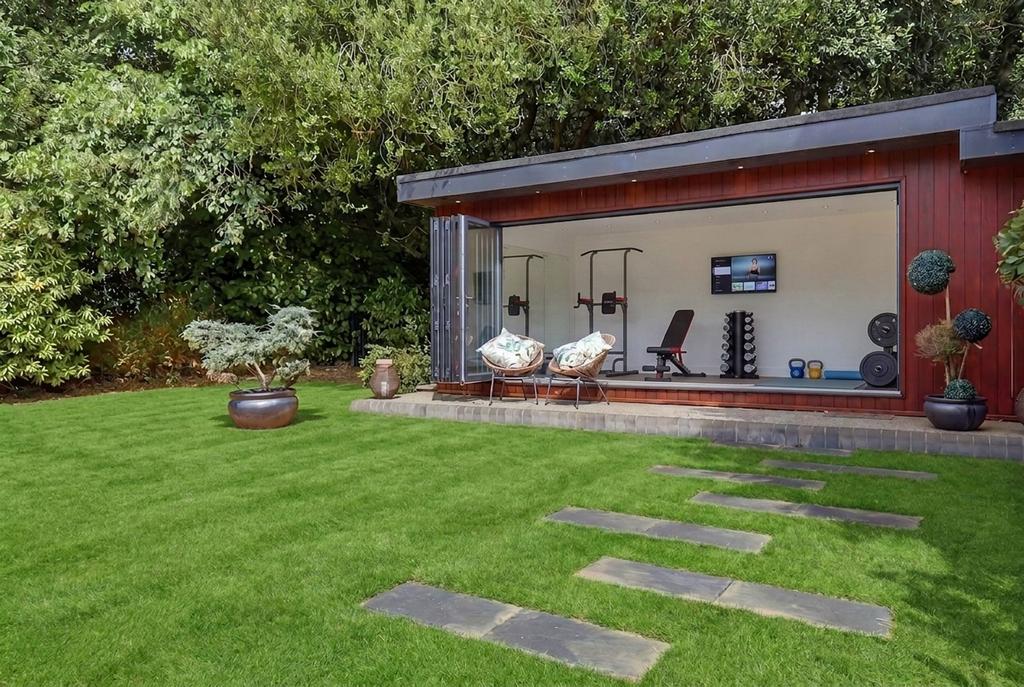 Home gym, garden