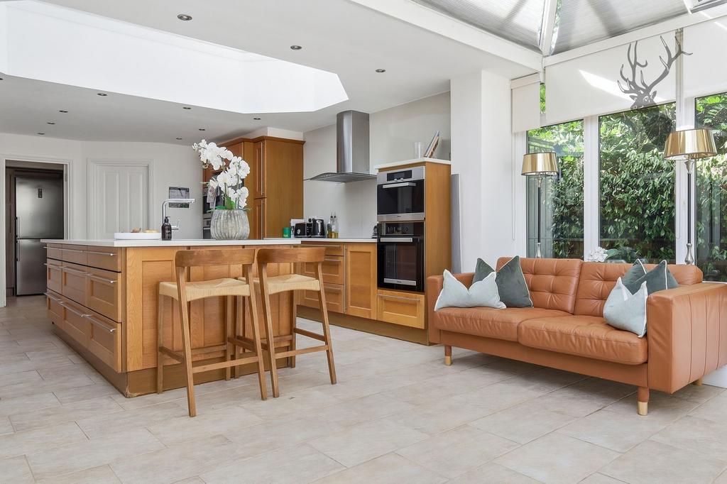 Open-plan living area