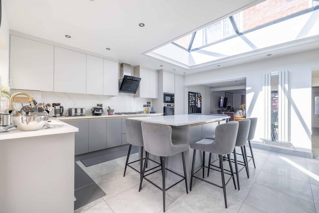 Open-plan living area, open plan living