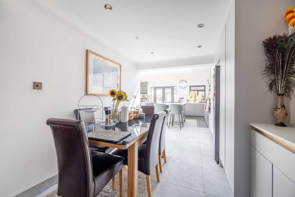 Dining room, open plan living