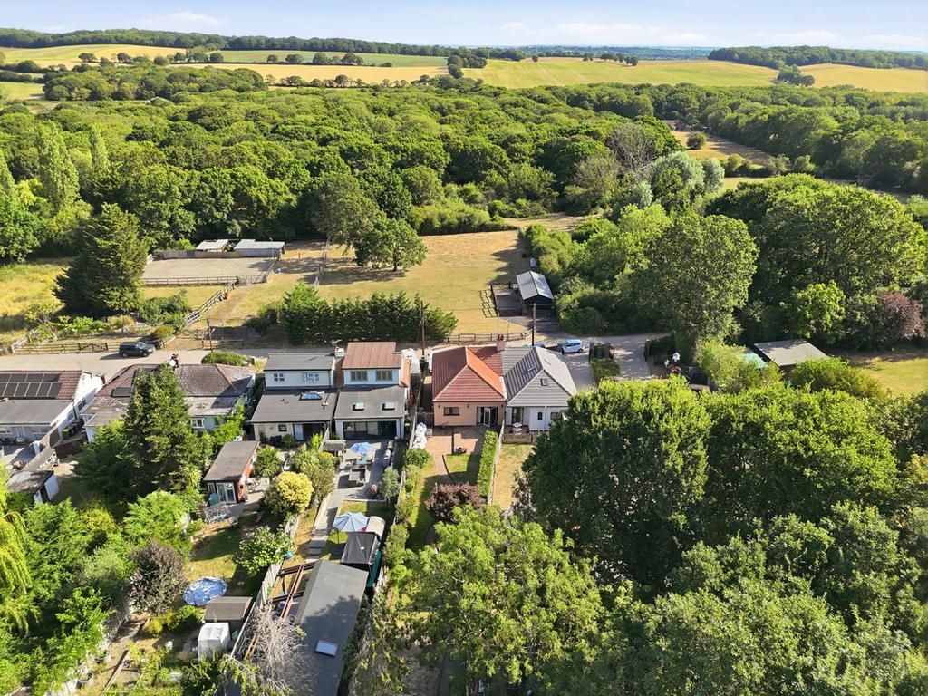 Aerial view, land