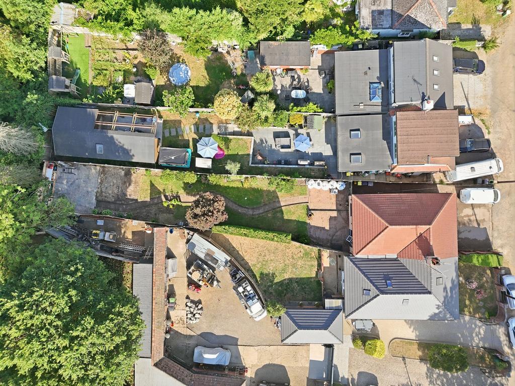 Aerial view, land