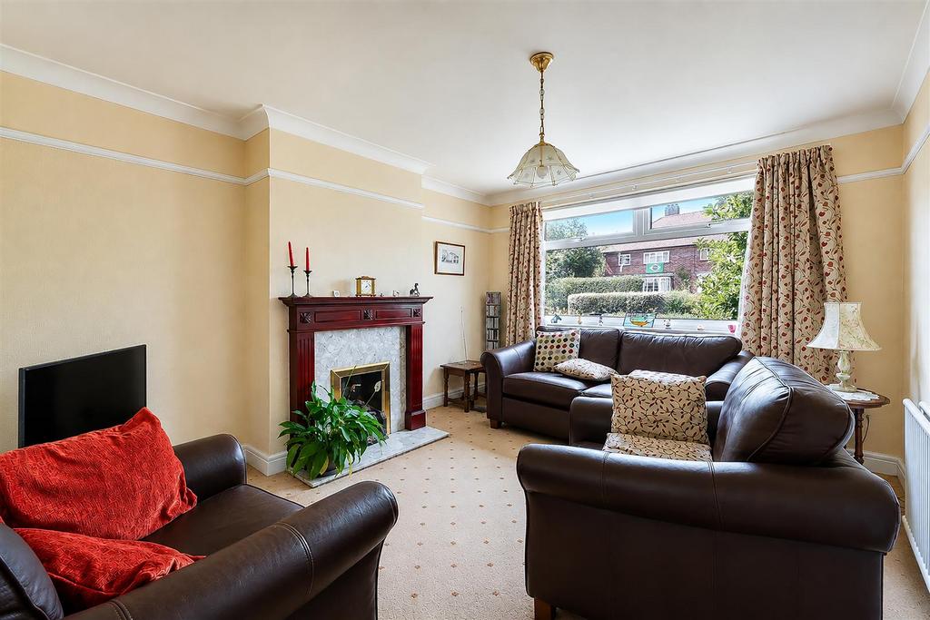 Living room, fireplace
