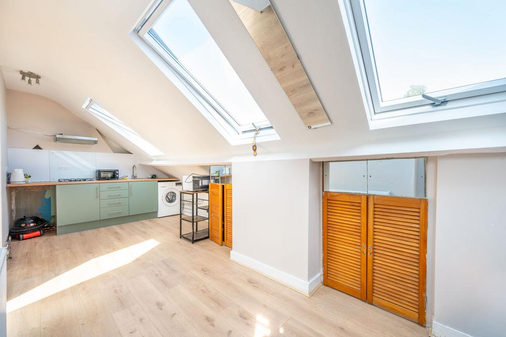 Open-plan living area, open plan living