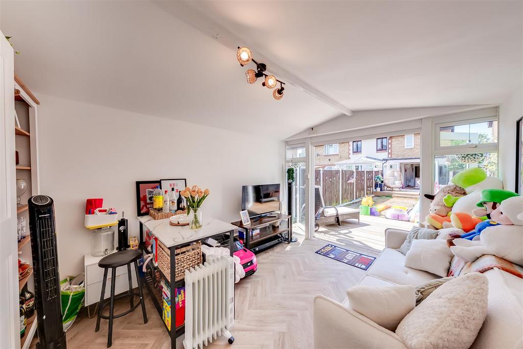 Open-plan living area, open plan living