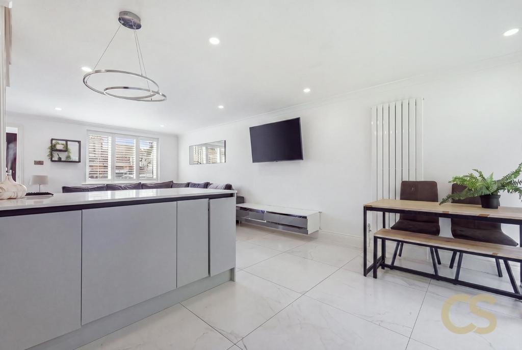 Open-plan living area