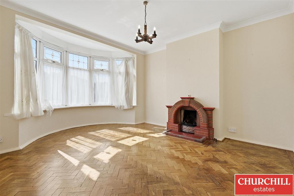 Living room, fireplace