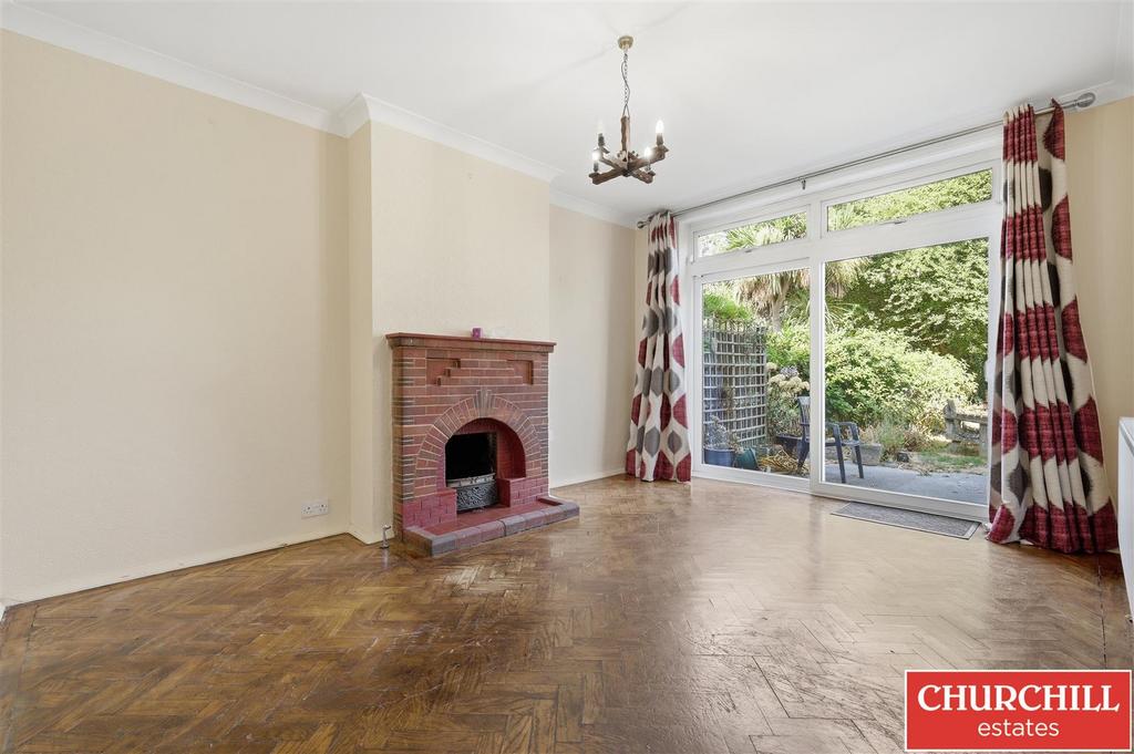 Living room, fireplace