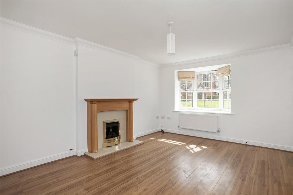 Living room, fireplace