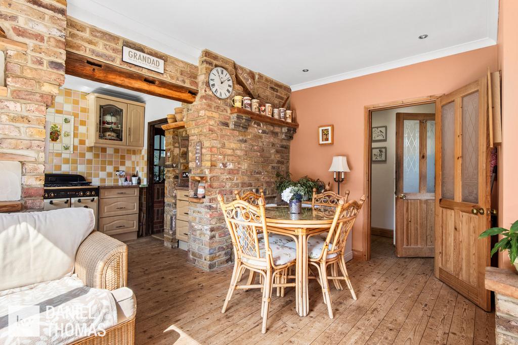 Open-plan living area, open plan living