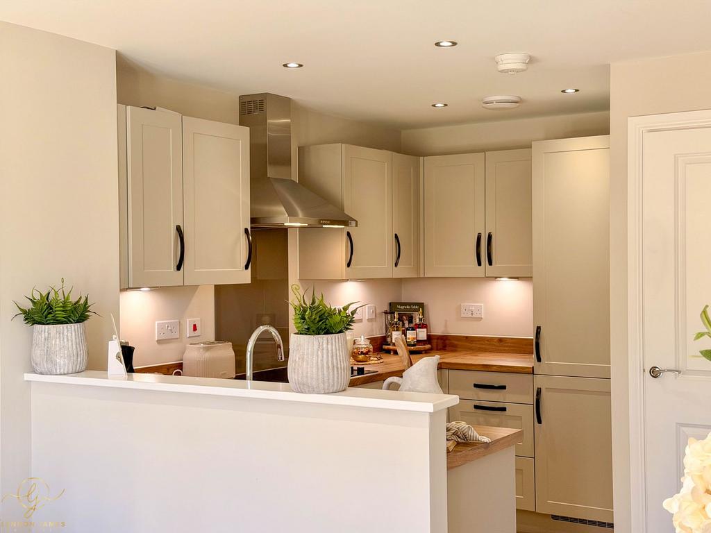 Kitchen, open plan living