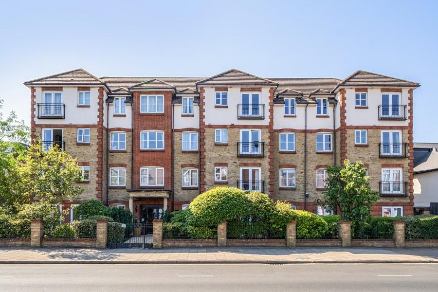 Apartment building facade, block of apartments