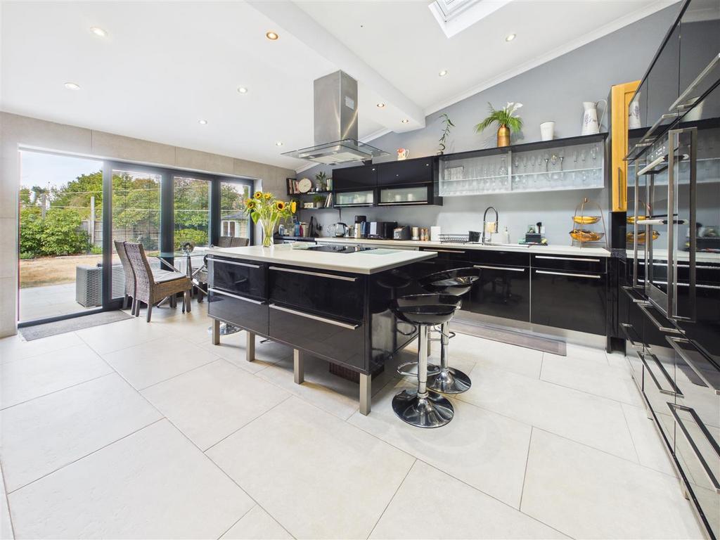 Kitchen, open plan living