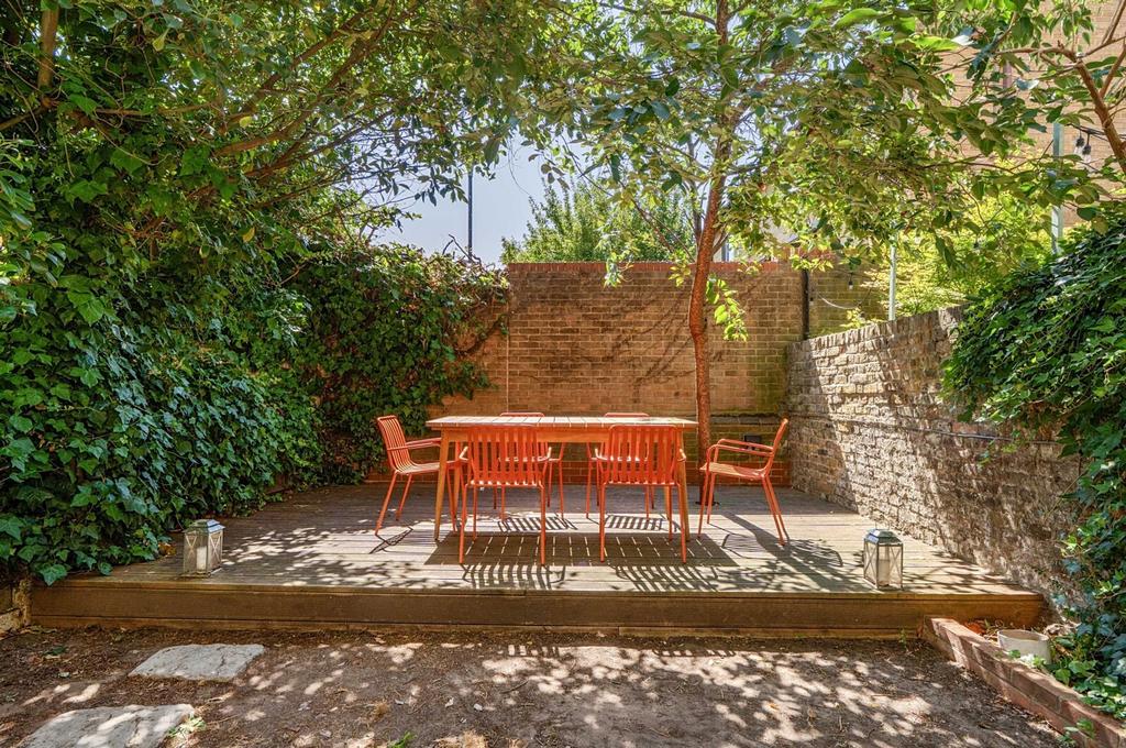 Patio view, garden