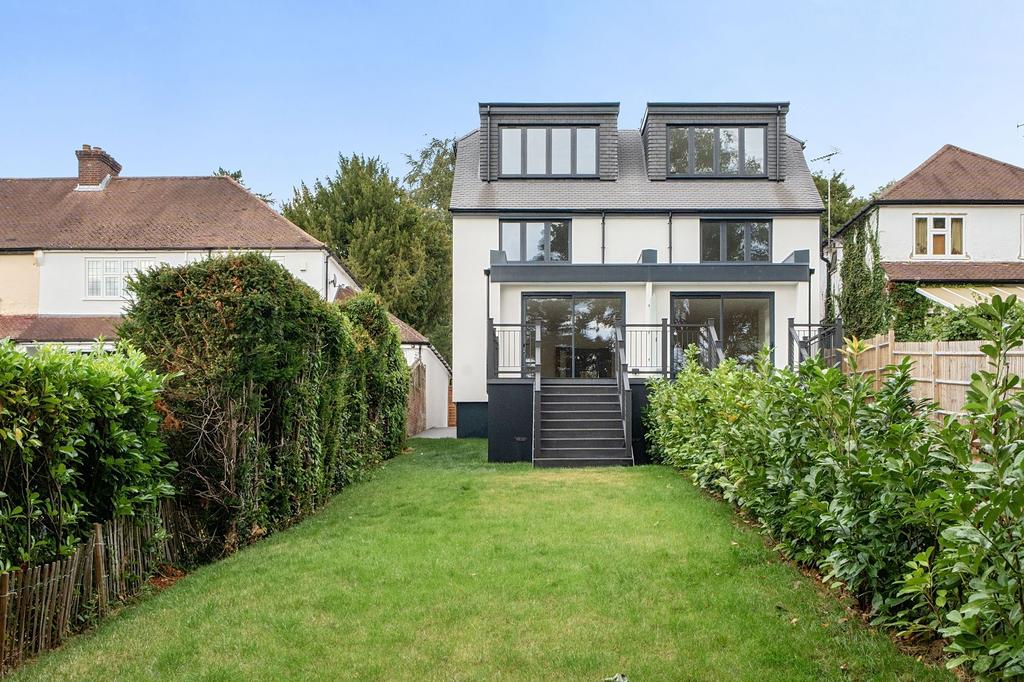 House exterior, garden