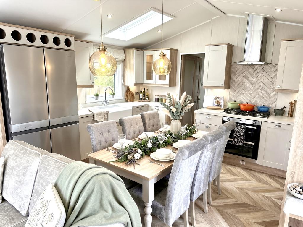 Kitchen, open plan living