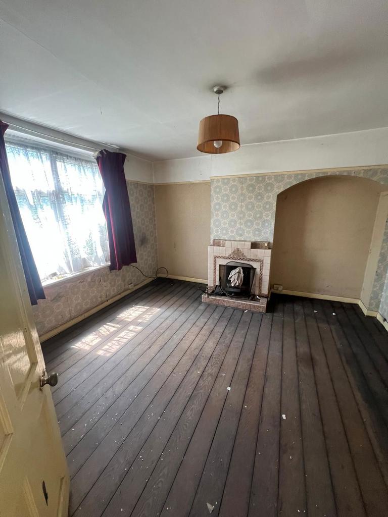 Living room, fireplace