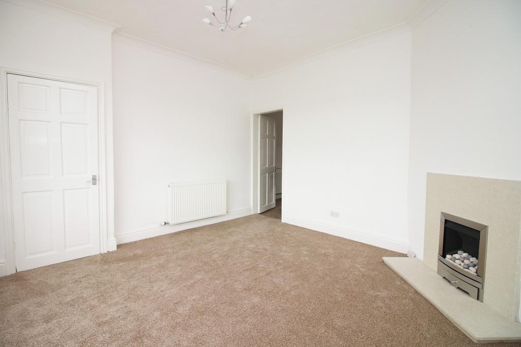 Living room, fireplace