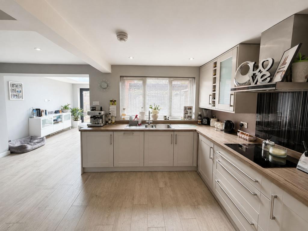 Kitchen, open plan living