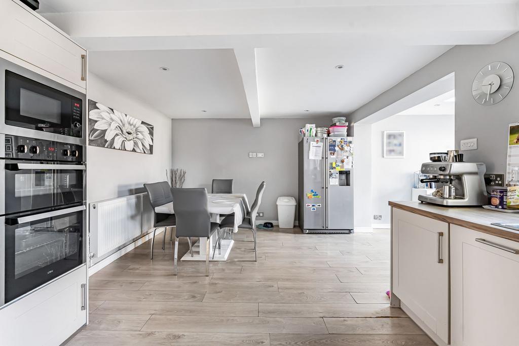 Open-plan living area, open plan living