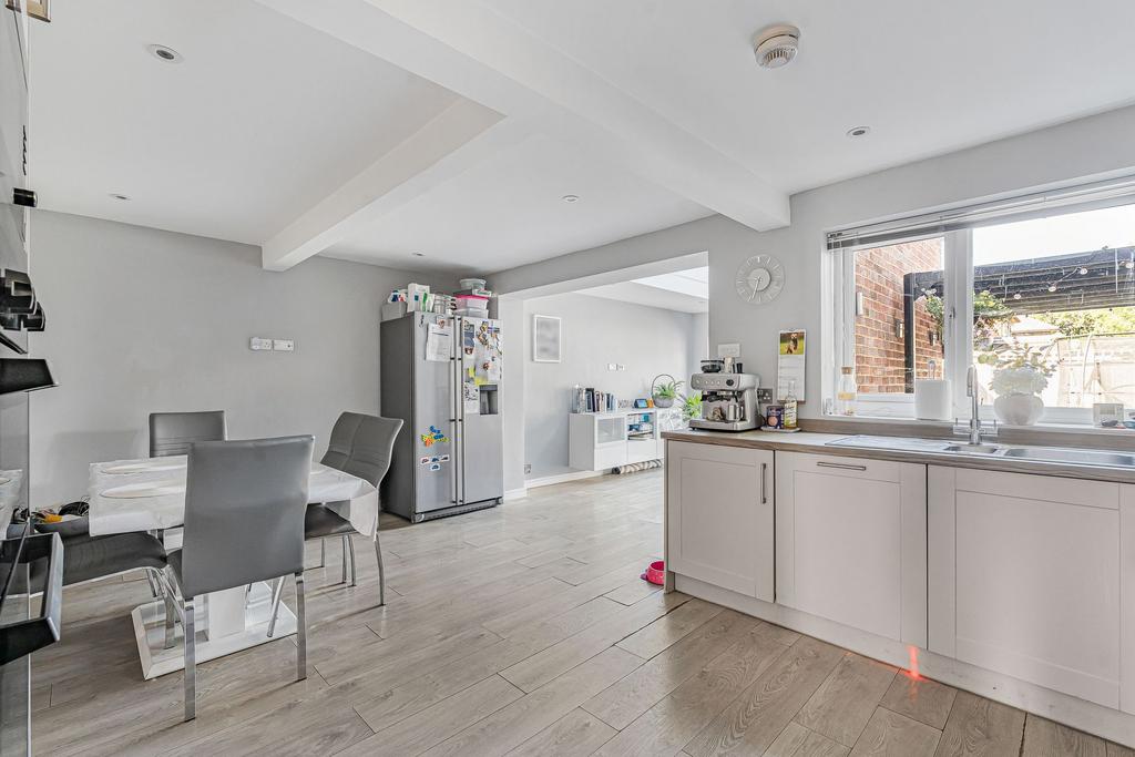 Open-plan living area, open plan living